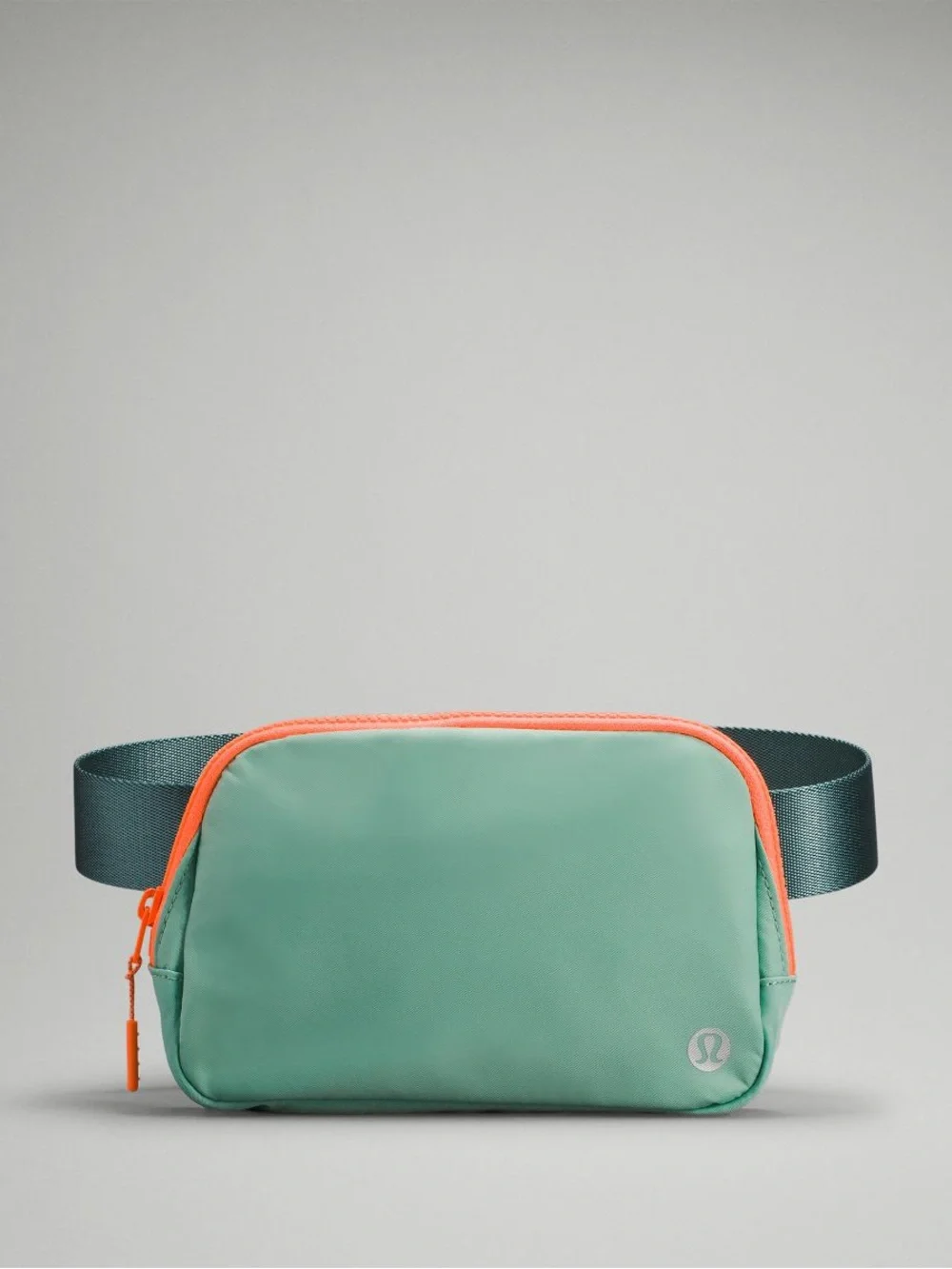 Mint Green and Orange Waist Pack